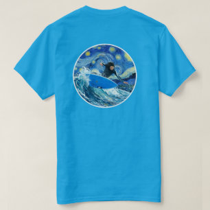 Camiseta Surfista Noturno Estrelado