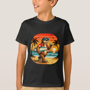 Camiseta Surfista preguiça havaí onda surf praia