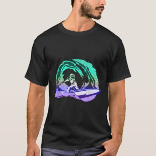 Camiseta Surfista Surfando Bandeira Lgbt Mlm Gay Bandeira M