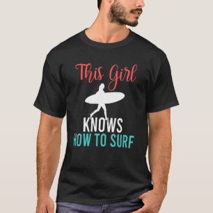 Camiseta Surfista surfando mãe Surf Roupa