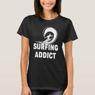 Camiseta Surfista surfante Wave Hawaiian Beach Summer