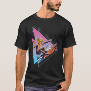 Camiseta Surfista surfboard 80s Vaporwave Water Sport Verão