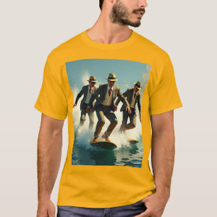 Camiseta Surfistas de naipe