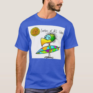 Camiseta Surfistas de todas as cores