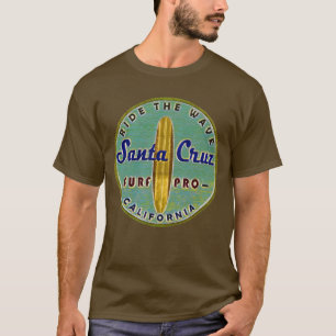 Camiseta Surfistas Papais noeis Cruz Vintage com traços