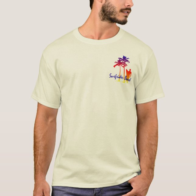 Camiseta Surfrider Beach Mens T-Shirt (Frente)