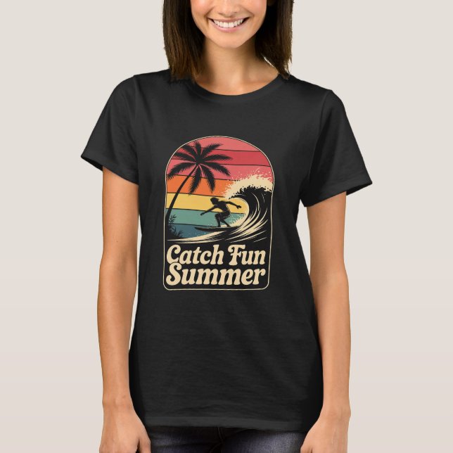 Camiseta Surf's Up Sunset (Frente)