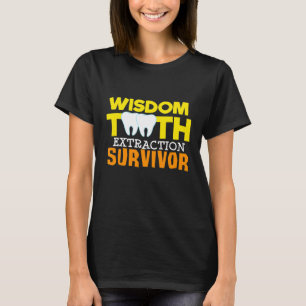 Camiseta Surge Dente Sobrevivente de Extração Dente Sensaci