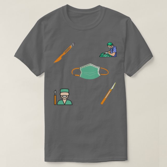 Camiseta Surgeon Pack 8 (Frente do Design)