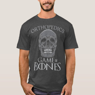 Camiseta Surgião Ortopedico Engraçado Jogo De Humor Osso