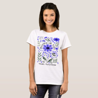 Camiseta Surgindo com a esperança de uma consciência da Ata