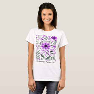 Camiseta Surgindo com a esperança de uma consciência fibrom