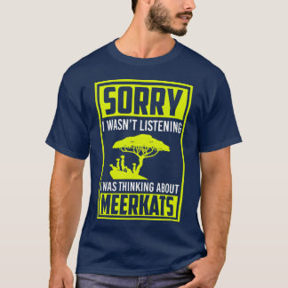 Camiseta Suricata Animal Menino Fofo