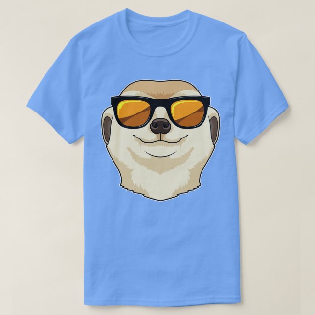 Camiseta Suricata com Óculos de Sol 2 (Frente do Design)