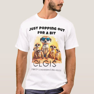Camiseta Suricata com Óculos de Sol - Especial Dia Mundial