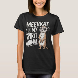 Camiseta Suricata É o Meu Animal Espiritual