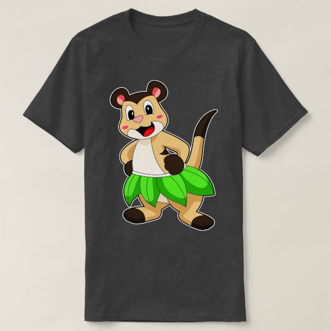 Camiseta Suricata na Dança de Ballet (Frente do Design)