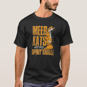 Camiseta Suricatas São o Meu Animal Espiritual África Safa