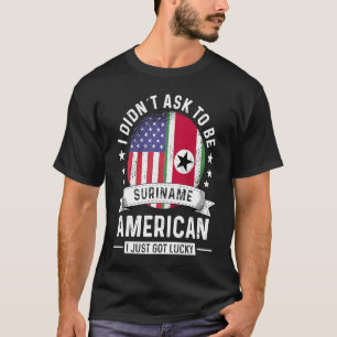 Camiseta Suriname Patriot American Groot Humor Flag