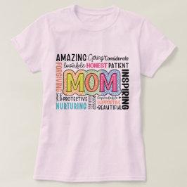 Camiseta Surpreendente T-Shirt da Mãe - Presente da Mãe Ins
