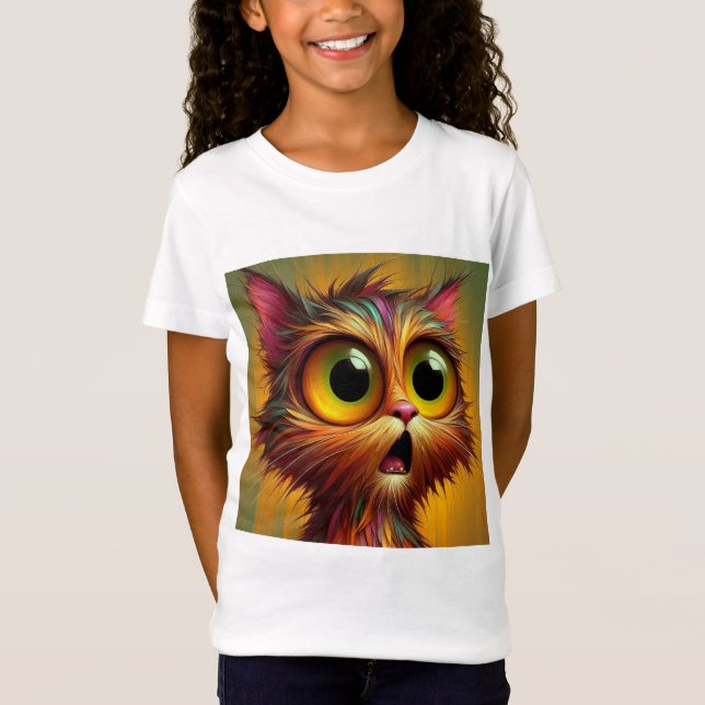 Camiseta Surpreendido Pawsitivamente (Frente)