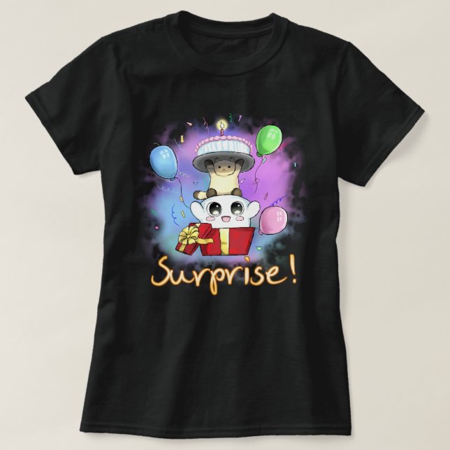 Camiseta Surpresa (Frente do Design)