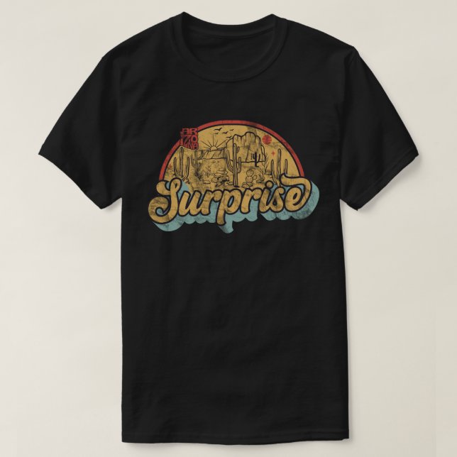 Camiseta Surpresa, Arizona (Frente do Design)