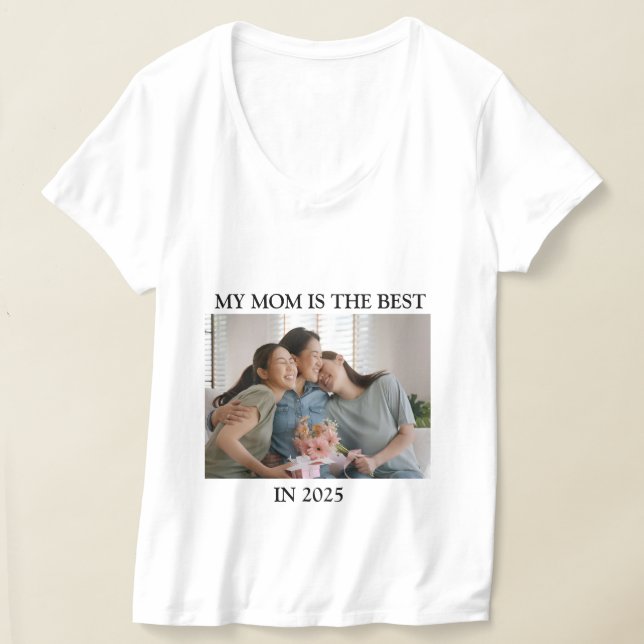 Camiseta Surpresa de presente de Dia da Mãe Única (Postura )
