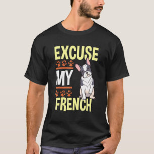 Camiseta Surpresa do Bulldog Animal Rescuure Service Dog