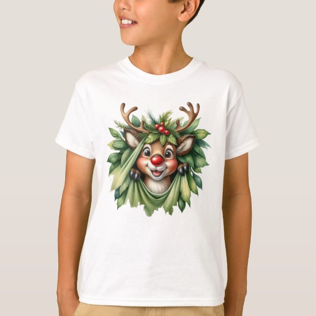 Camiseta Surpresa é Rudolph (Frente)