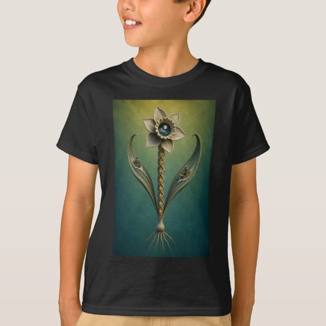 Camiseta Surreal Daffodil Moonlight Fantasy T-Shirt (Frente)