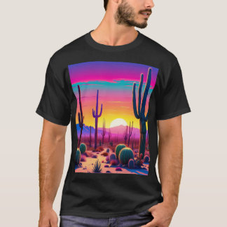 Camiseta Surreal Desert Mirage