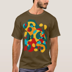 Camiseta Surreal Shapes Miro Inspirado 12