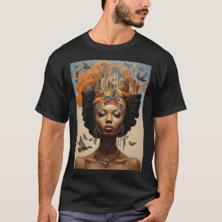 Camiseta Surrealismo, forma de arte: Mês da história negra