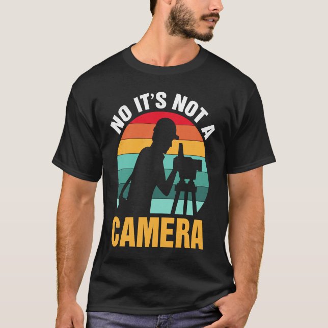 Camiseta Surveyor No It's Not A Camera (Frente)