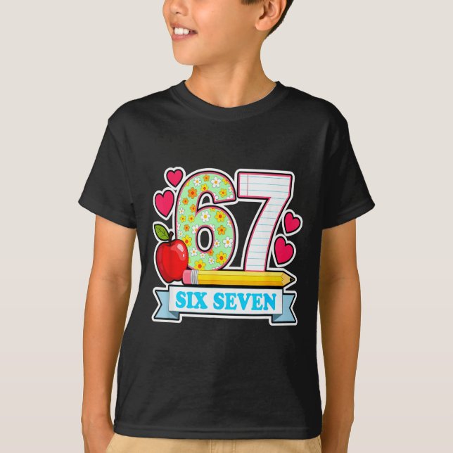 Camiseta Survived 67 Days Of School Shirt Teachers Student  (Frente)