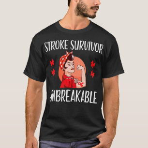 Camiseta Survivente do Traço, Fita Vermelha Inquebrável, 