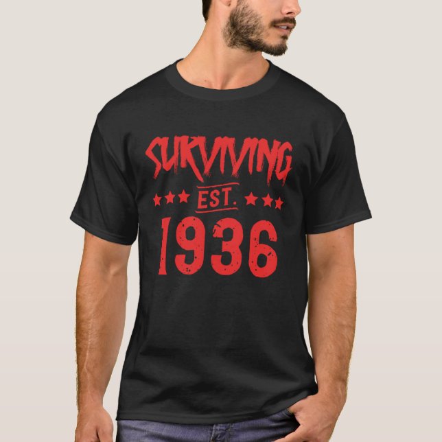Camiseta Surviving Est 1936 (Frente)