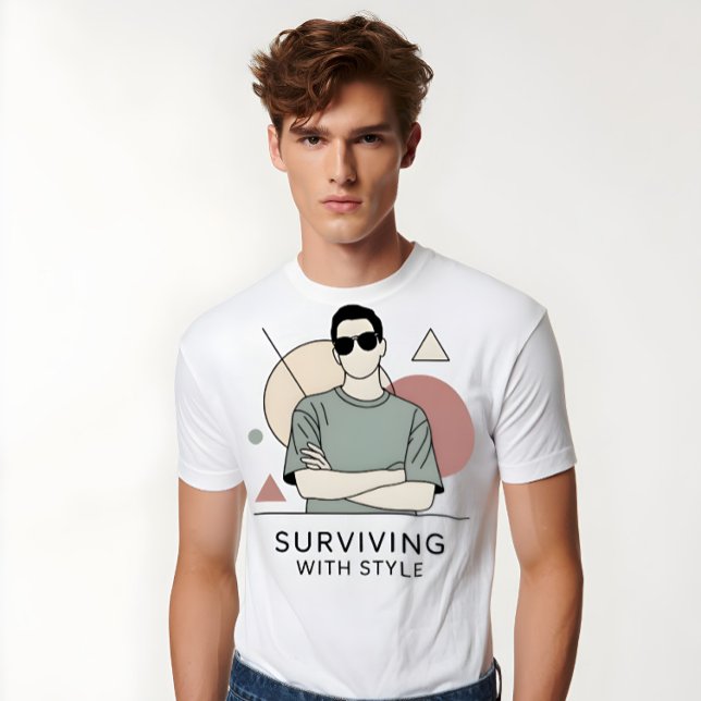 Camiseta Surviving With Style (Criador carregado)
