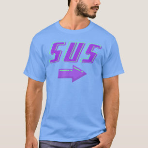 Camiseta Sus Arrow Gaming Meme Suspeito Suspeito Gíria Slan