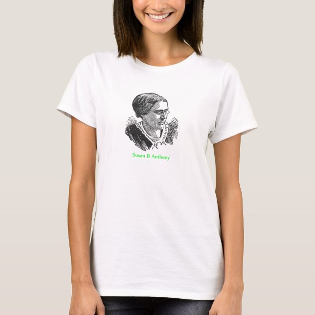 Camiseta Susan B Anthony (Frente)