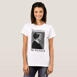 Camiseta Susan B. Anthony - persistiu!