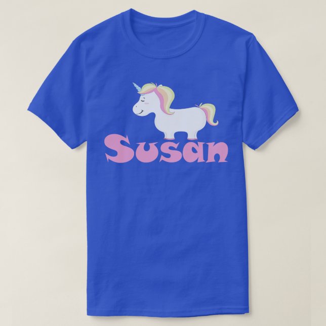 Camiseta Susan Unicorn (Frente do Design)