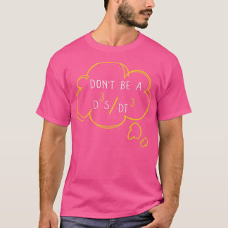 Camiseta Sushant Singh Rajputs Com Equação De Matemática Qu