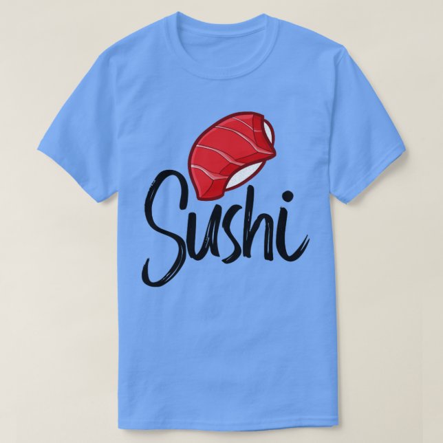 Camiseta Sushi (Frente do Design)