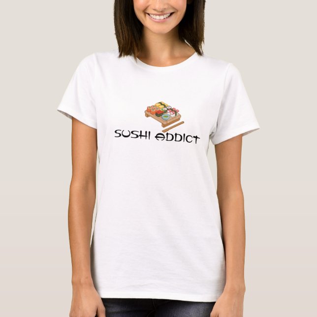 Camiseta Sushi Addict Shirt (Frente)