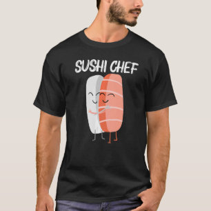 Camiseta Sushi Bonito Para Homens Mulheres Japonesas Comida
