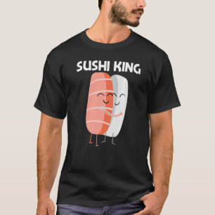 Camiseta Sushi Bonito Para Homens Pai Comida Japonês
