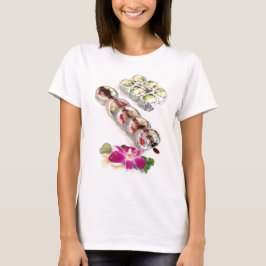 Camiseta Sushi California Rolls