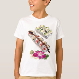 Camiseta Sushi California Rolls